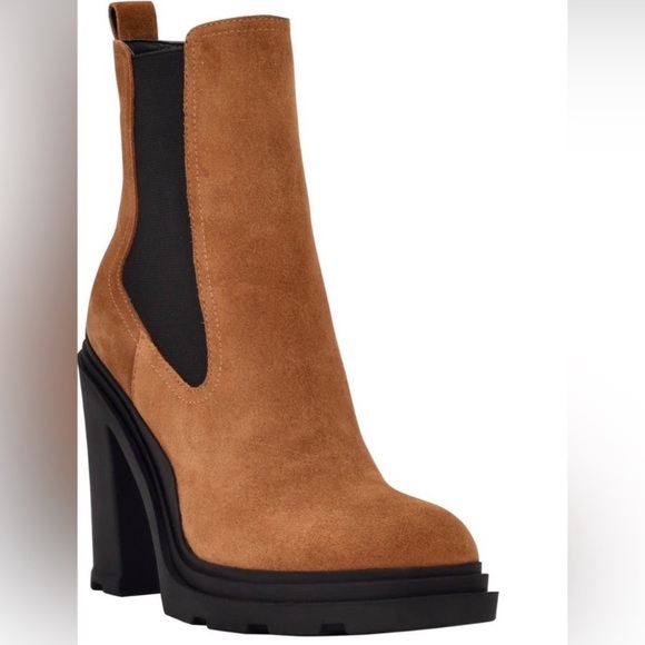 Marc Fisher Shoes - Chelsea Boot! NWOT RAMIO 8 Dark Natural